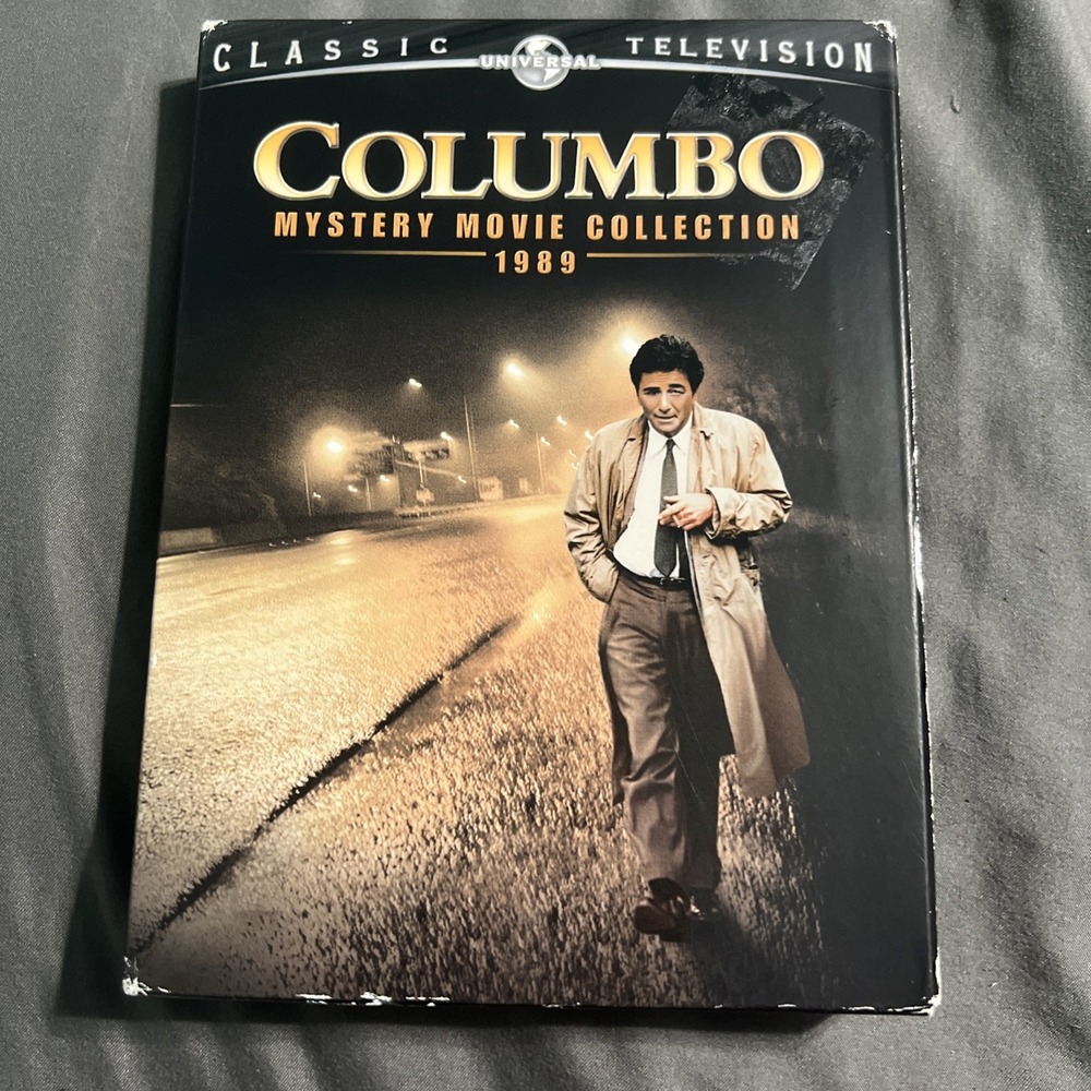 Columbo‎ Mystery Movie Collection 1989 DVD Set 3 Disc Peter Falk